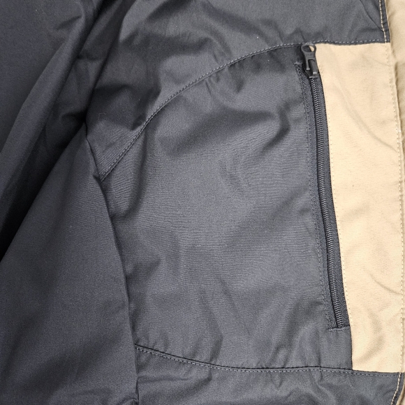 Echt Essentia Tan Puffer Full Zip Hooded Down Jacket Small - Picture 13 of 13